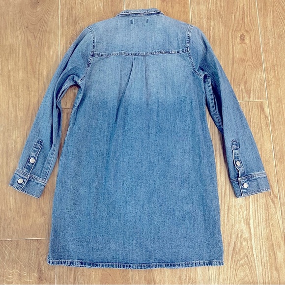 Madewell Denim Zip-Front Shirtdress - Picture 9 of 9